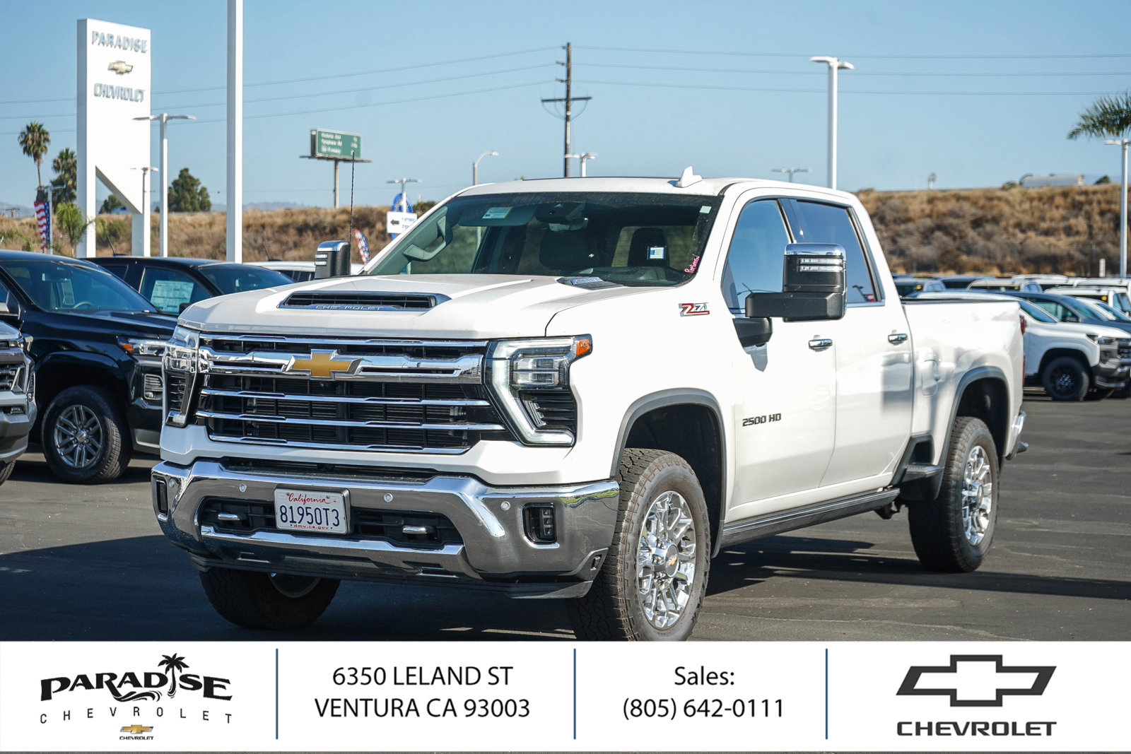 Used 2024 Chevrolet Silverado 2500 LTZ w/ LTZ Premium Package AWD/4WD image 1