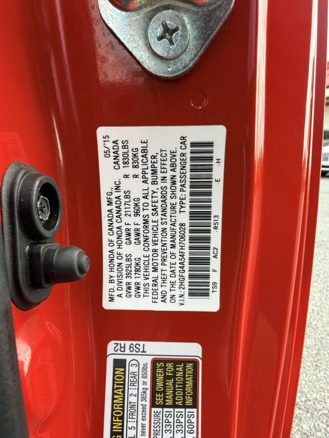 Used 2015 Honda Civic Si image 32