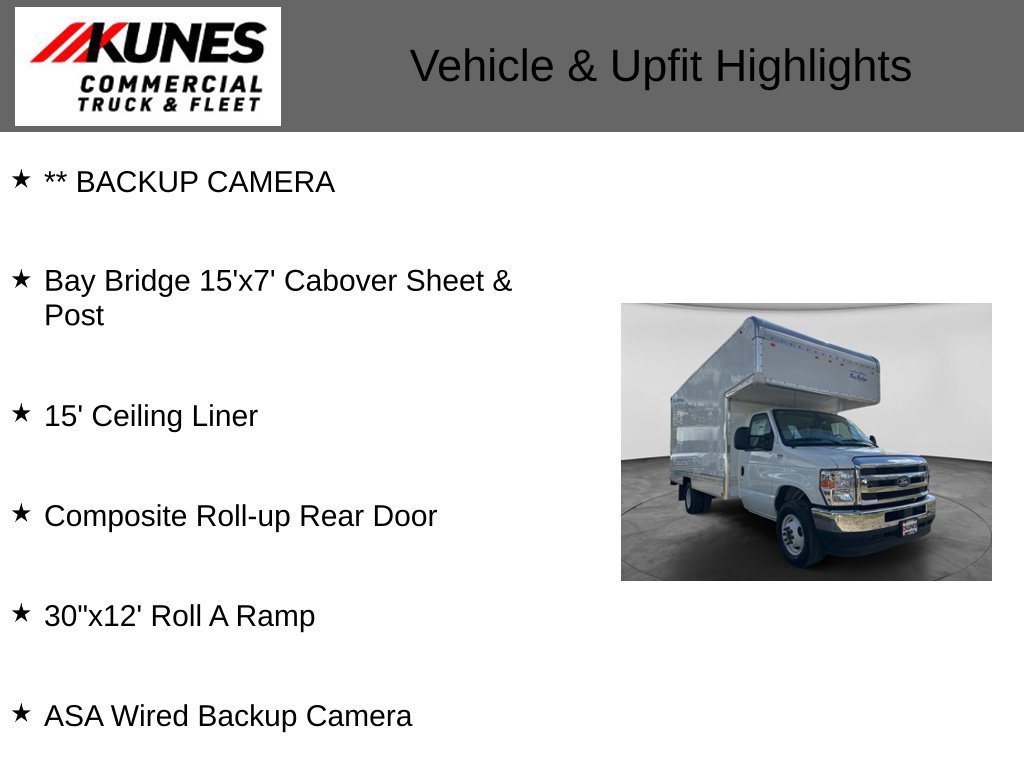 New 2026 Ford E-350 and Econoline 350 Super Duty w/ Ambulance Prep Package RWD image 3
