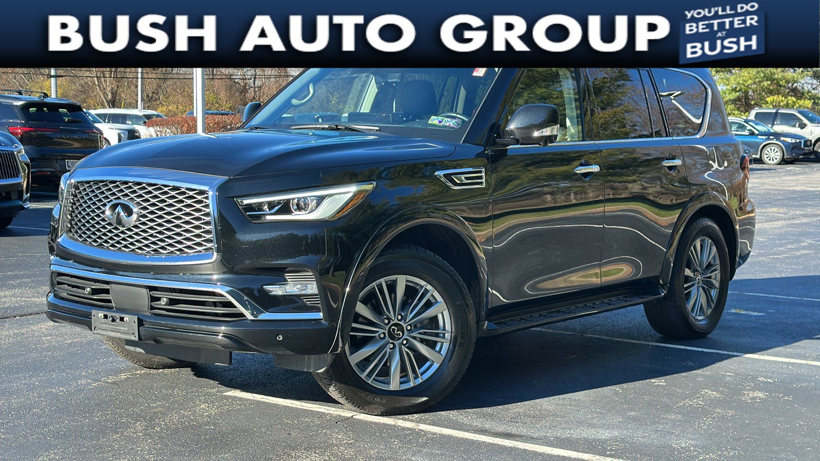Certified 2024 INFINITI QX80 Luxe w/ Cargo Package