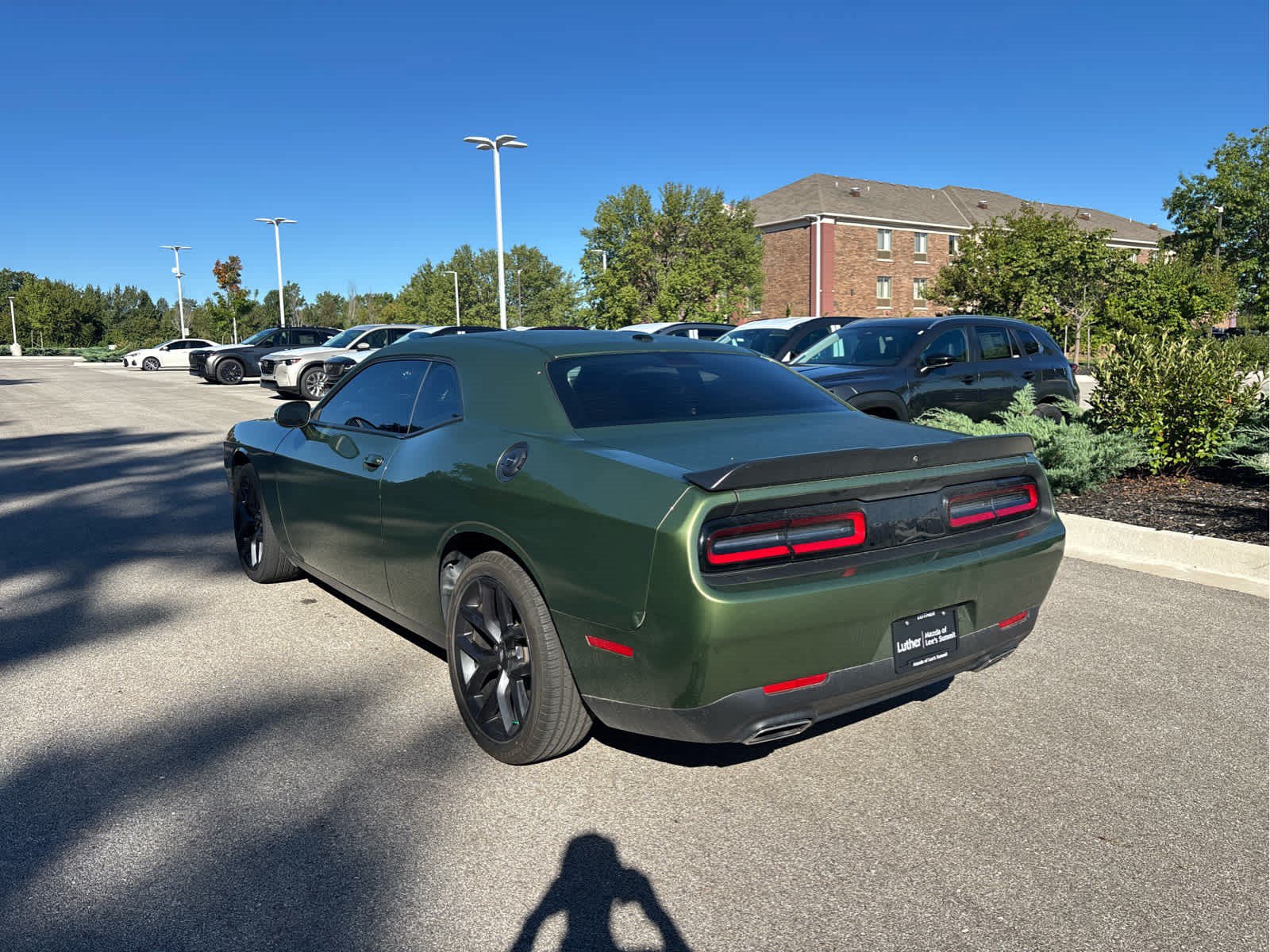 Used 2022 Dodge Challenger SXT w/ Blacktop Package RWD image 3