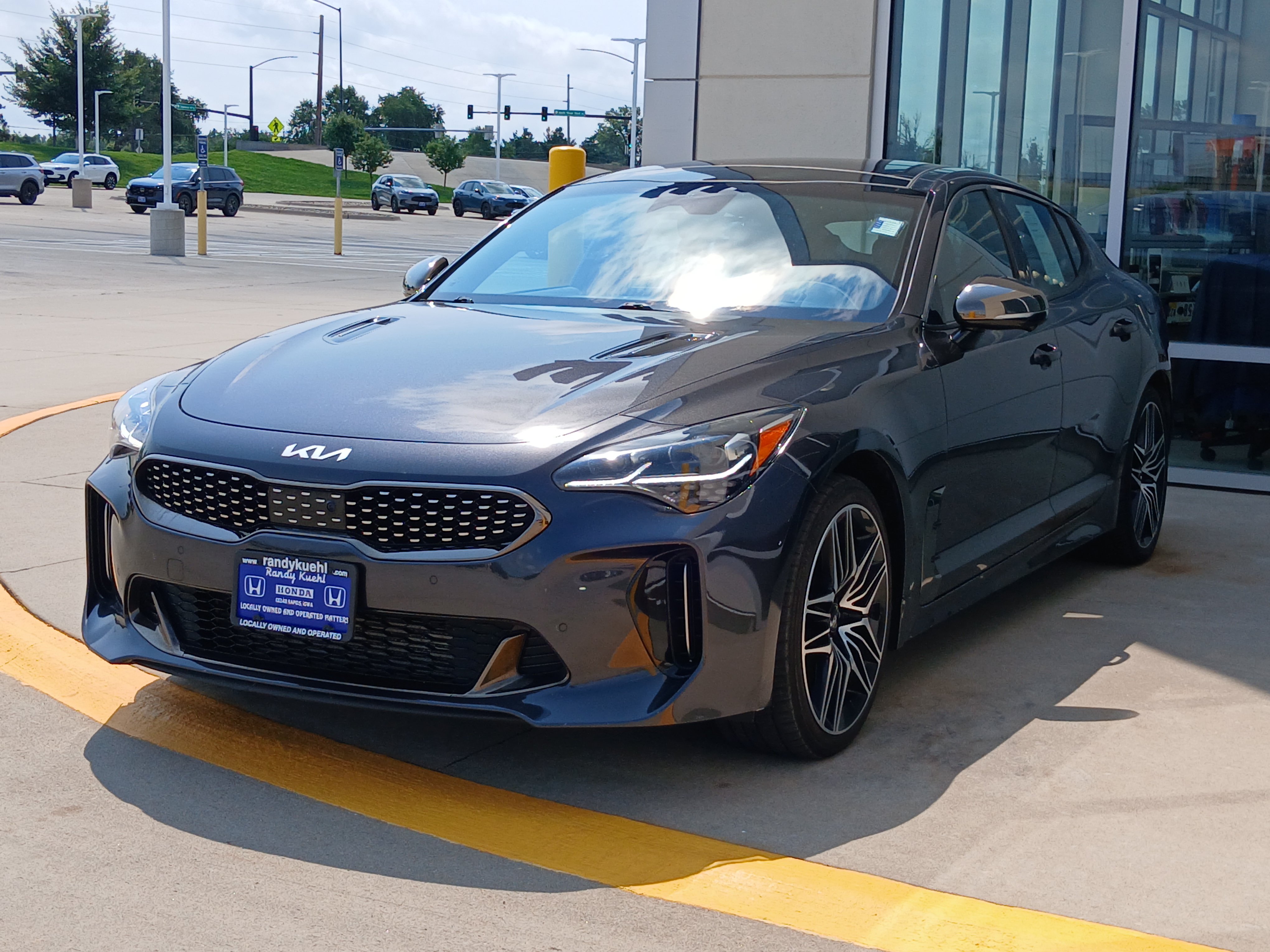 Used 2022 Kia Stinger GT2 w/ Red Interior Color Package AWD/4WD image 3