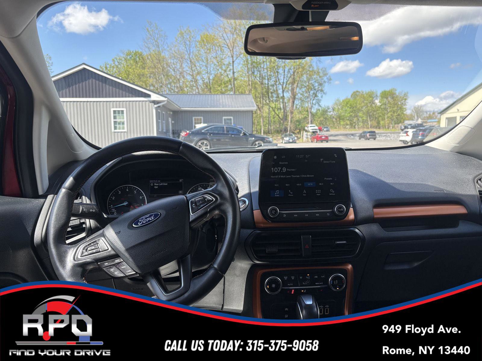 Used 2018 Ford EcoSport SES w/ SES Cold Weather Package AWD/4WD image 13
