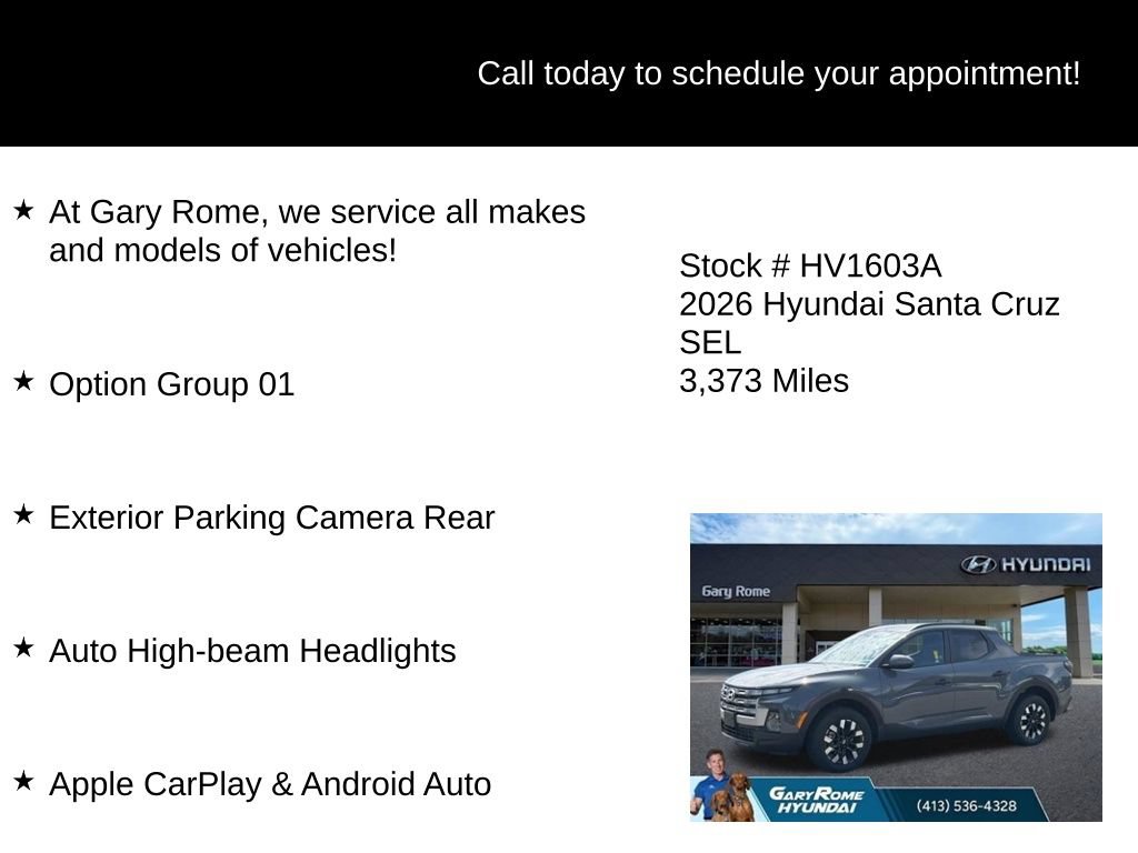 Certified 2026 Hyundai Santa Cruz SEL AWD/4WD image 6