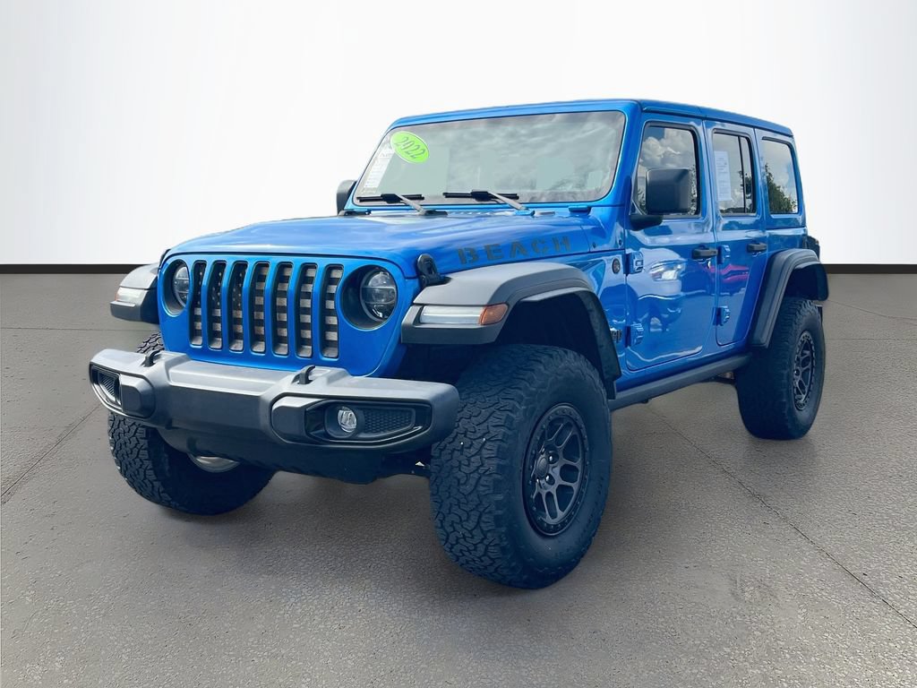 Used 2022 Jeep Wrangler Unlimited Sport w/ Xtreme Recon 35" Tire Package AWD/4WD image 3