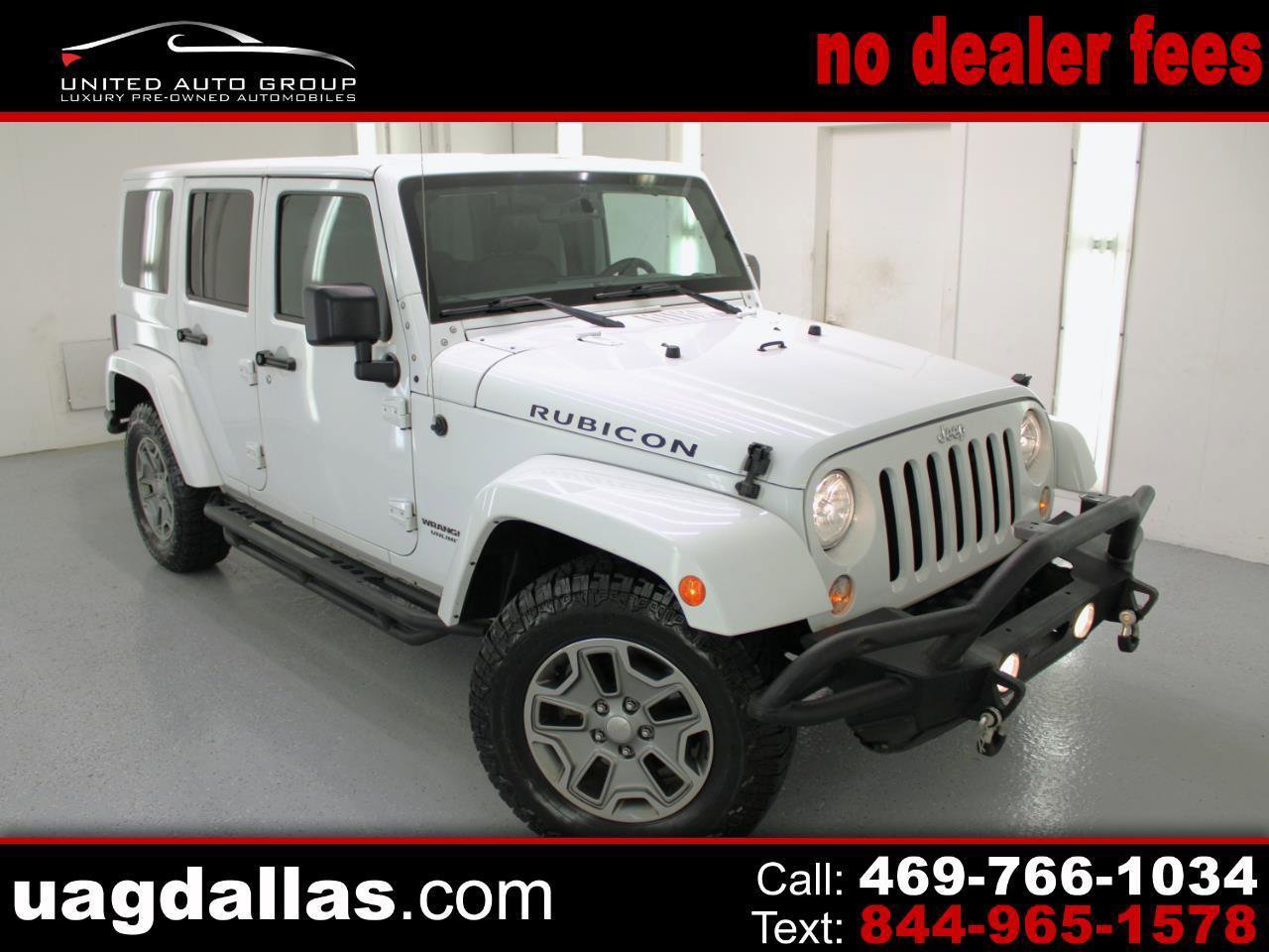 Used 2015 Jeep Wrangler Unlimited Rubicon w/ Connectivity Group AWD/4WD image 1