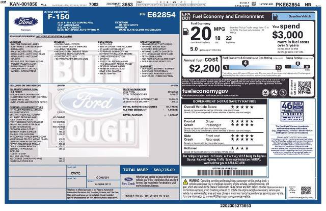 Certified 2023 Ford F150 XLT w/ Equipment Group 301A Mid AWD/4WD image 38