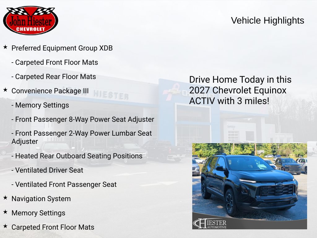 New 2027 Chevrolet Equinox ACTIV w/ Convenience Package III FWD image 5