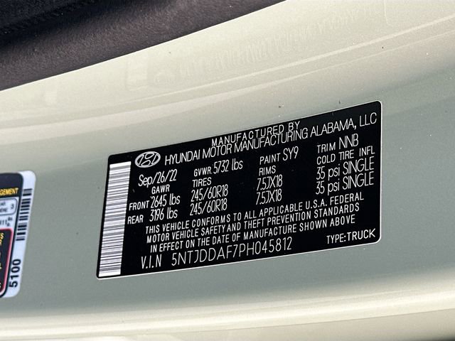 Used 2023 Hyundai Santa Cruz SEL Premium w/ Winter Package image 32