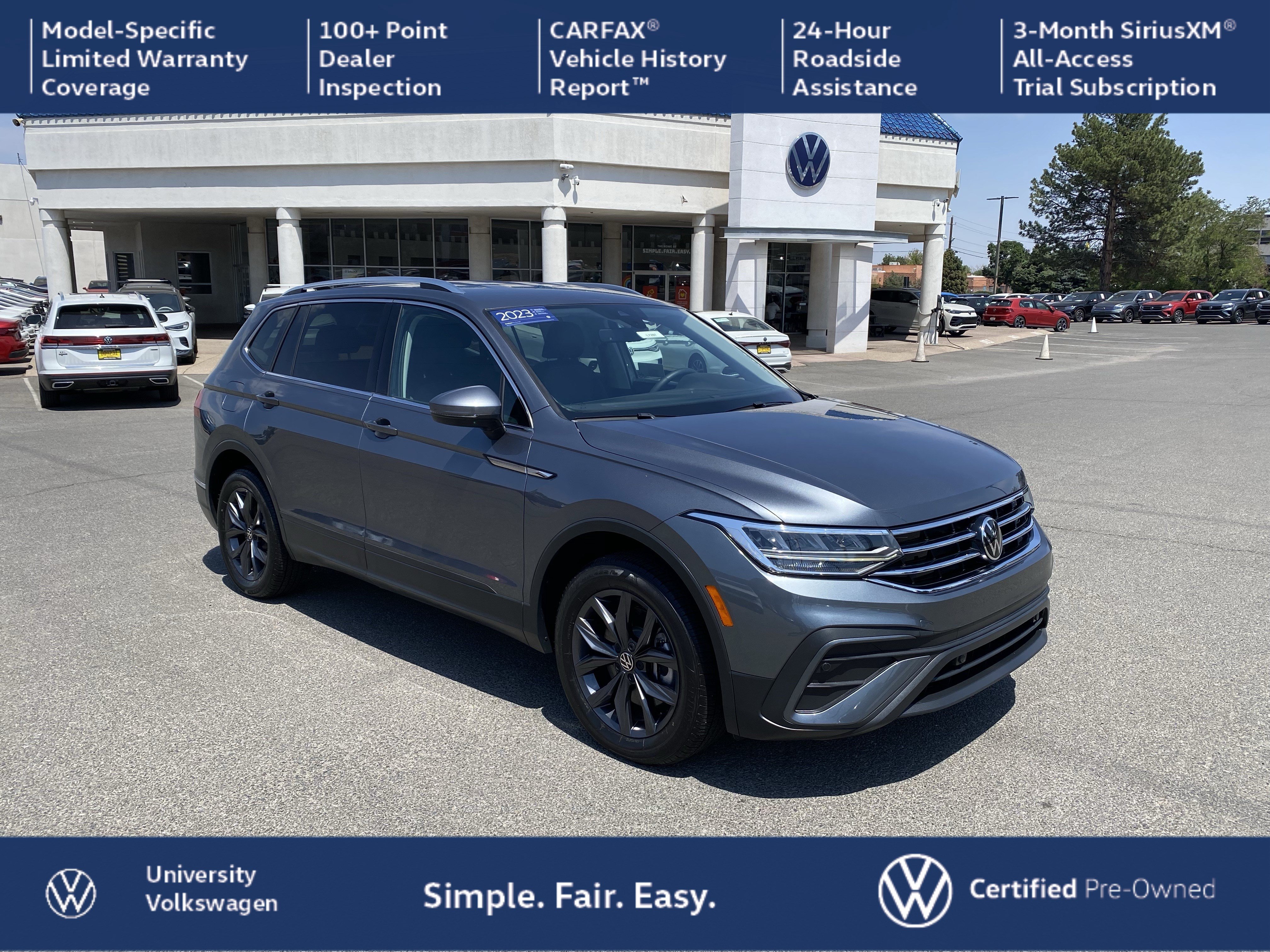 Certified 2023 Volkswagen Tiguan SE AWD/4WD image 1