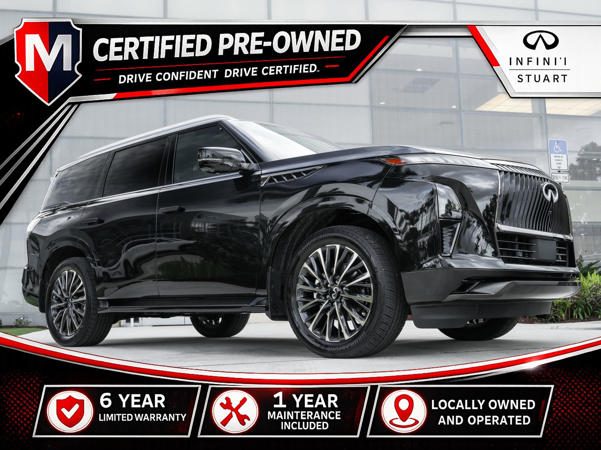Certified 2026 INFINITI QX80 Autograph w/ Premium Cargo Package AWD/4WD image 1