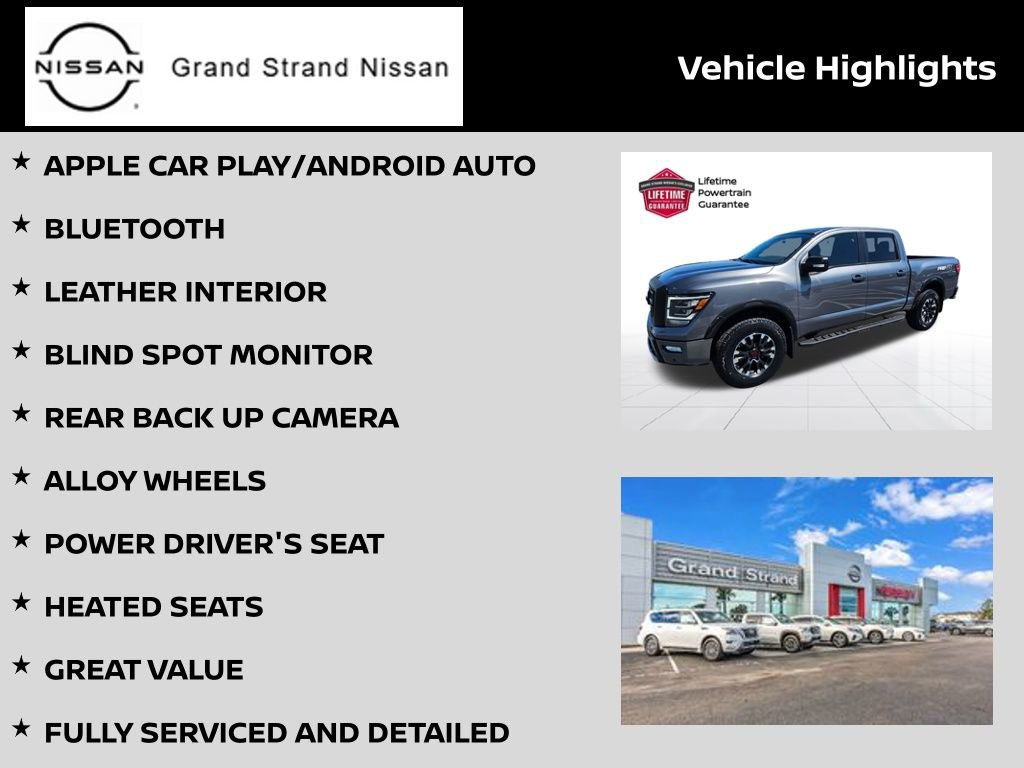 Used 2023 Nissan Titan PRO-4X w/ Pro-4x Convenience Package image 3