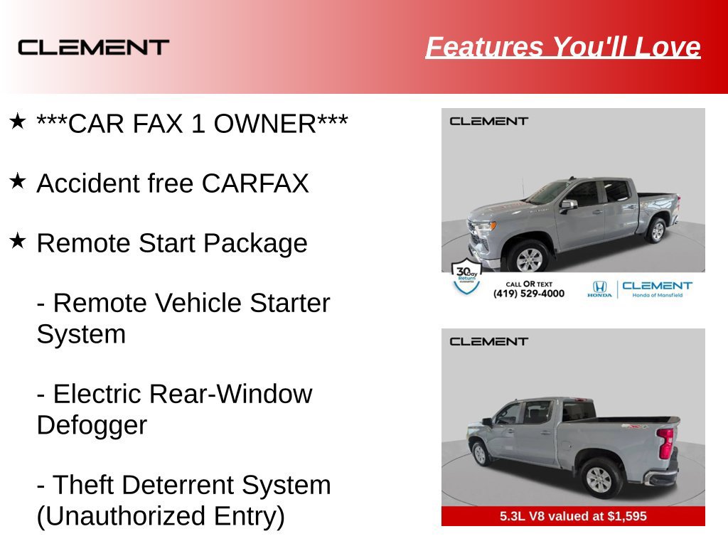 Used 2024 Chevrolet Silverado 1500 LT w/ Protection Package AWD/4WD image 10