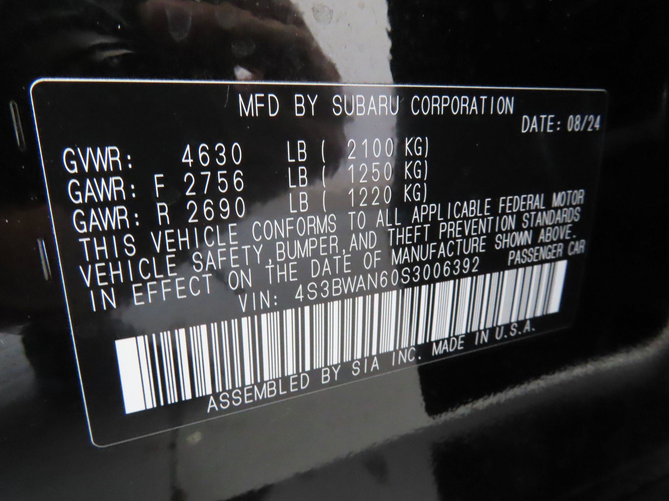 Used 2025 Subaru Legacy Limited image 31