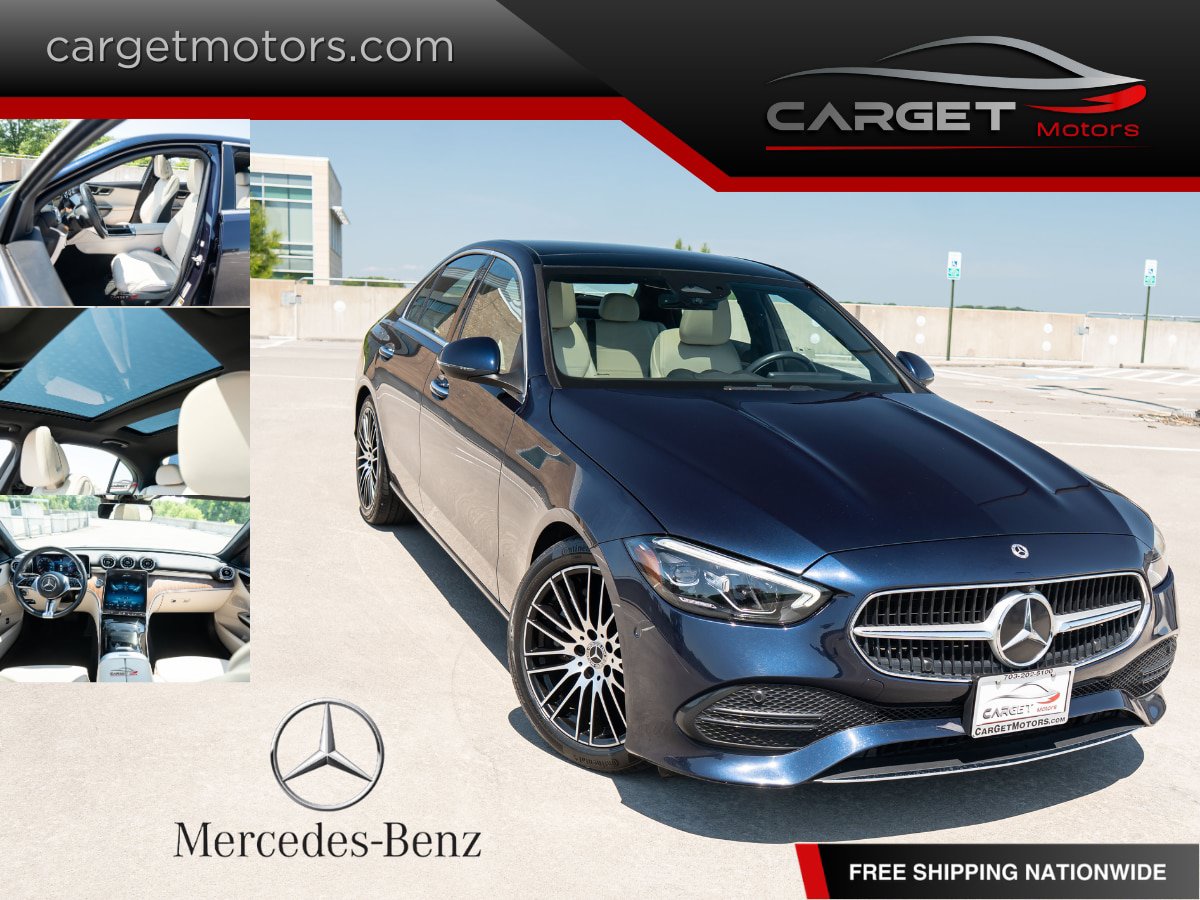 Used 2022 Mercedes-Benz C 300 4MATIC Sedan w/ Exclusive Trim Package image 1