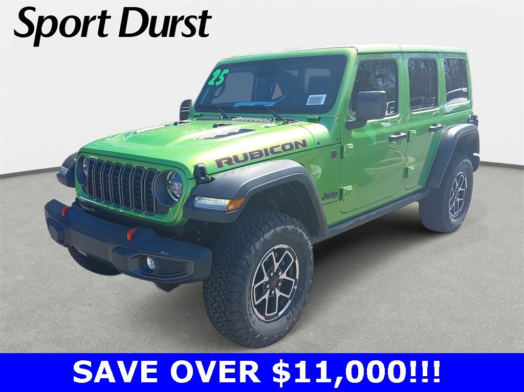 New 2025 Jeep Wrangler Unlimited Rubicon