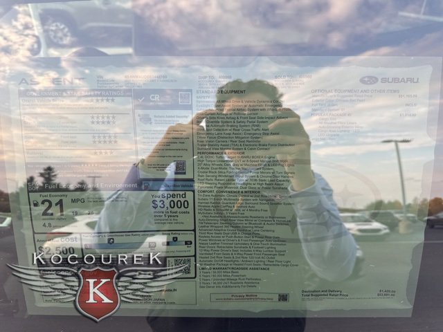 New 2025 Subaru Ascent Touring image 8