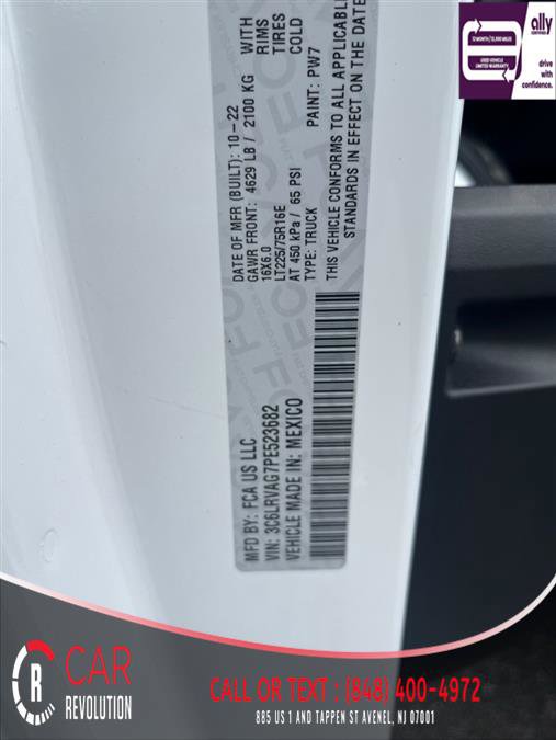 Used 2023 RAM ProMaster 1500 image 3