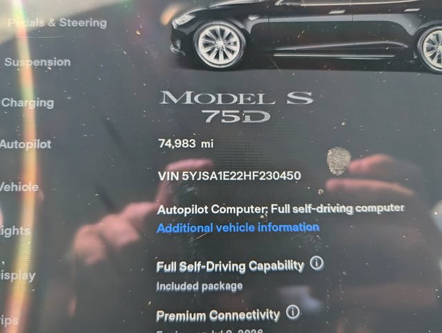 Used 2017 Tesla Model S 75D AWD/4WD image 28