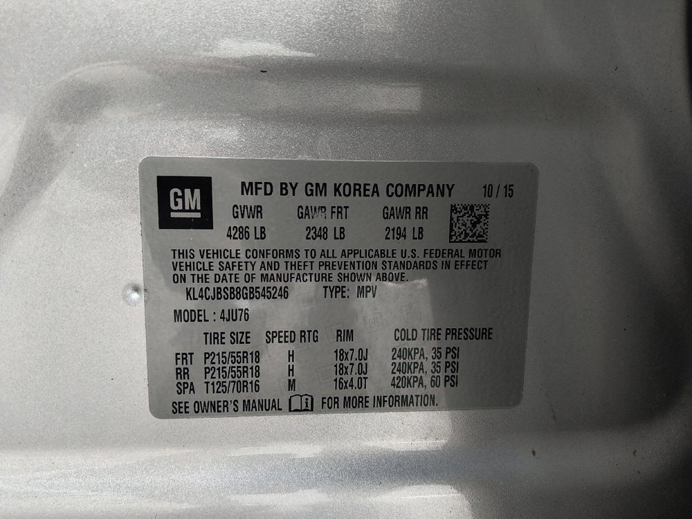 Used 2016 Buick Encore Convenience FWD image 33