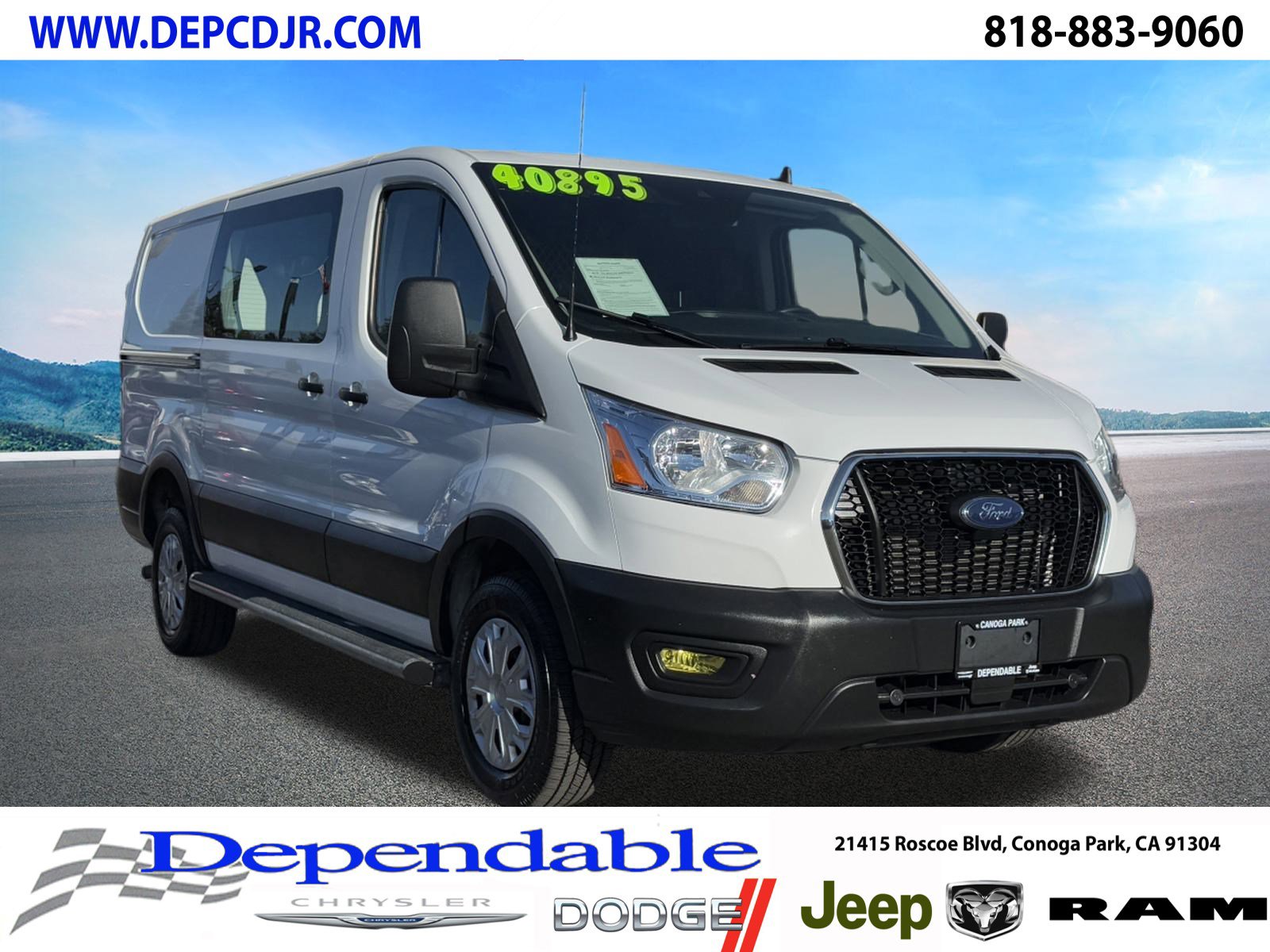 Used 2022 Ford Transit 250 Low Roof w/ Exterior Upgrade Package