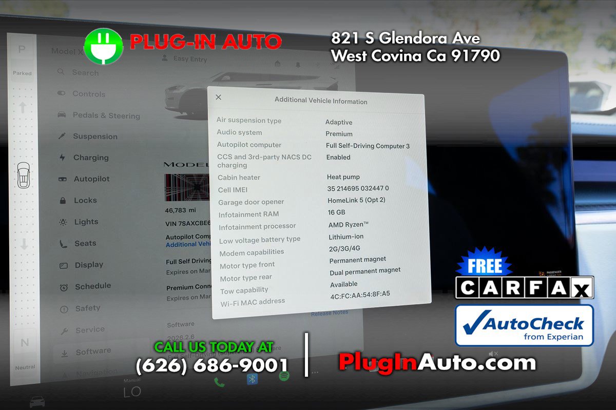 Used 2022 Tesla Model X Plaid AWD/4WD image 35