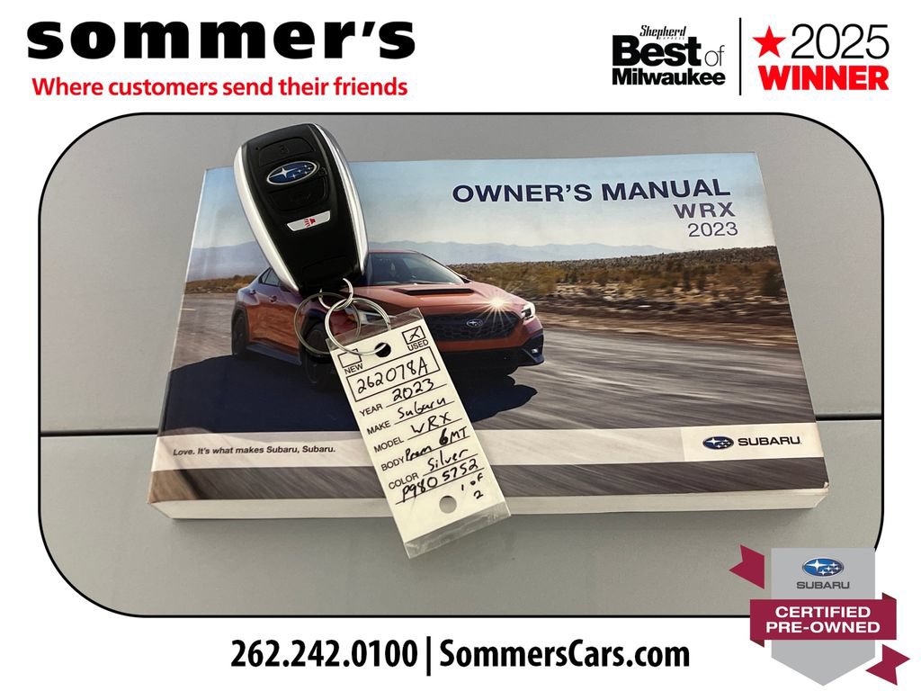 Certified 2023 Subaru WRX Premium AWD/4WD image 25