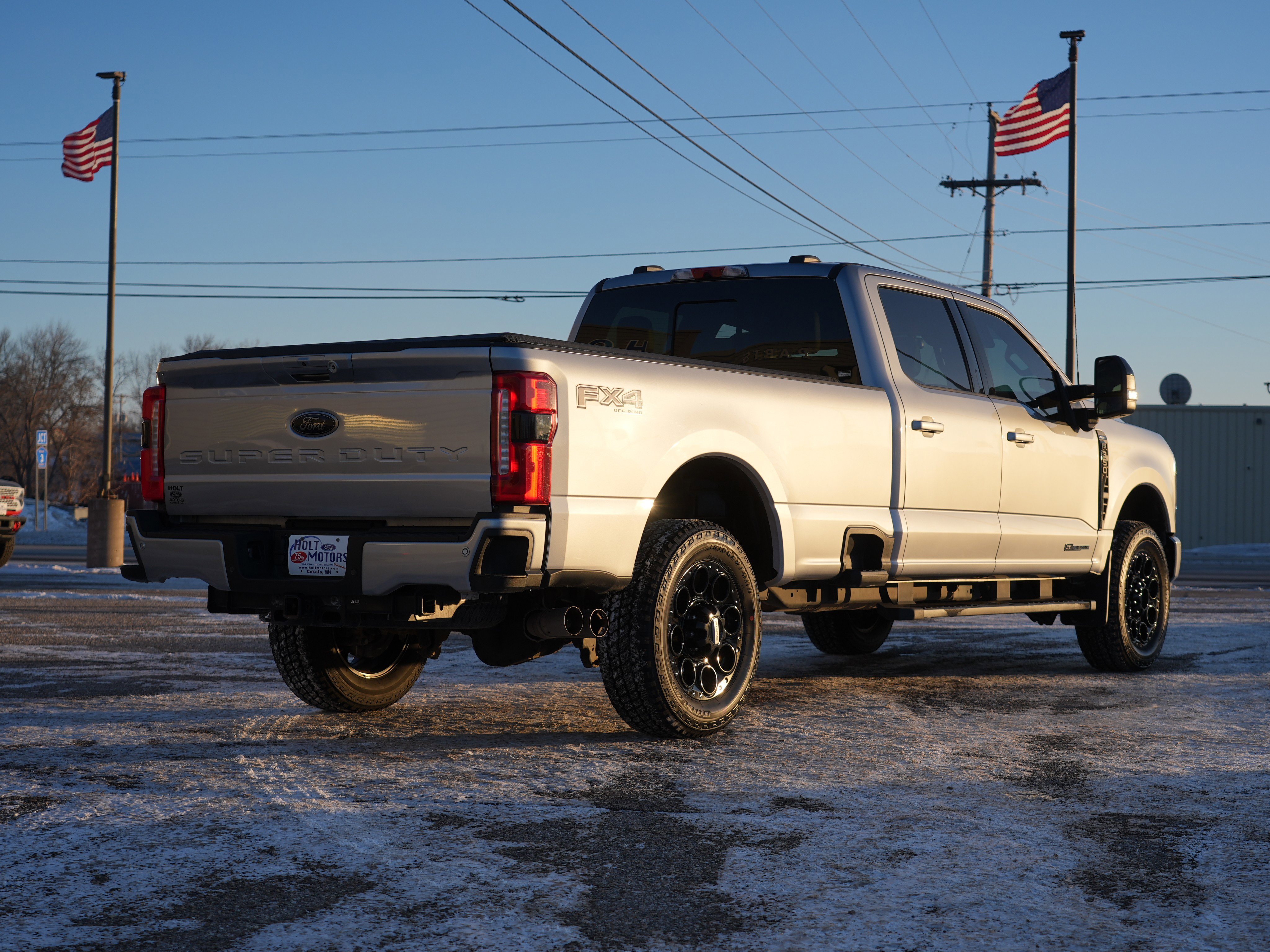 Used 2024 Ford F350 Lariat w/ Black Appearance Package image 3