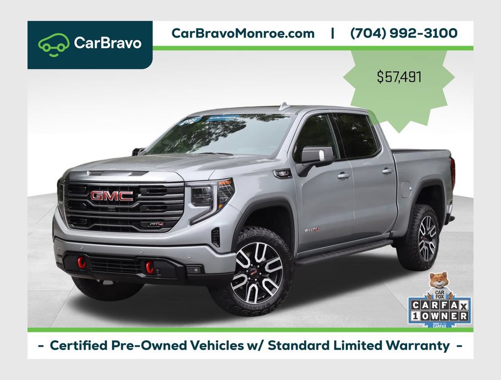 Certified 2024 GMC Sierra 1500 AT4 w/ Technology Package