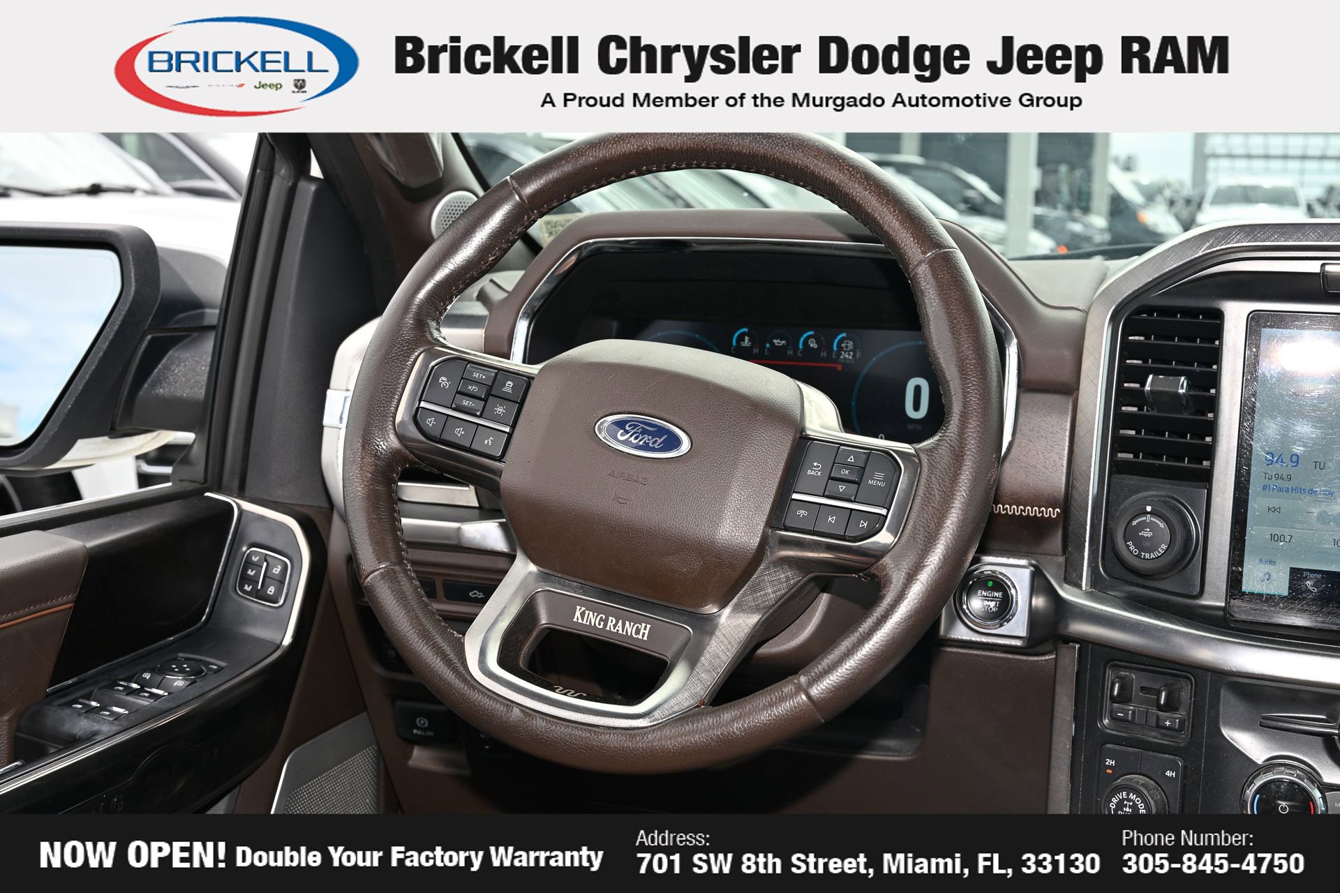 Used 2023 Ford F150 King Ranch w/ Equipment Group 601A High AWD/4WD image 21