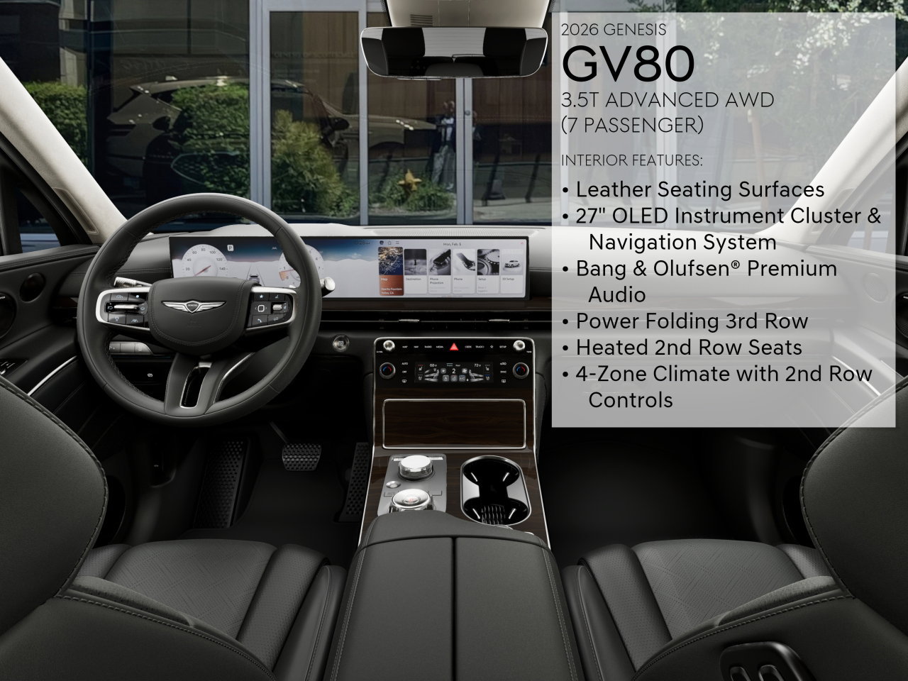 New 2026 Genesis GV80 3.5T Advanced AWD/4WD image 17