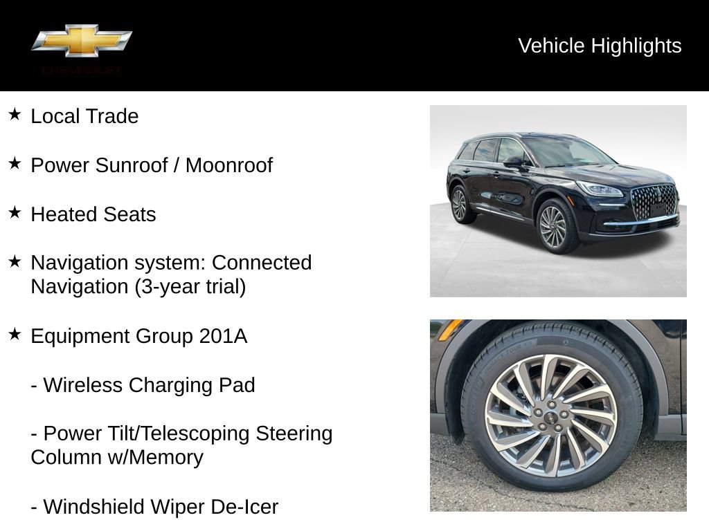 Used 2024 Lincoln Corsair Reserve w/ Equipment Group 201A AWD/4WD image 17
