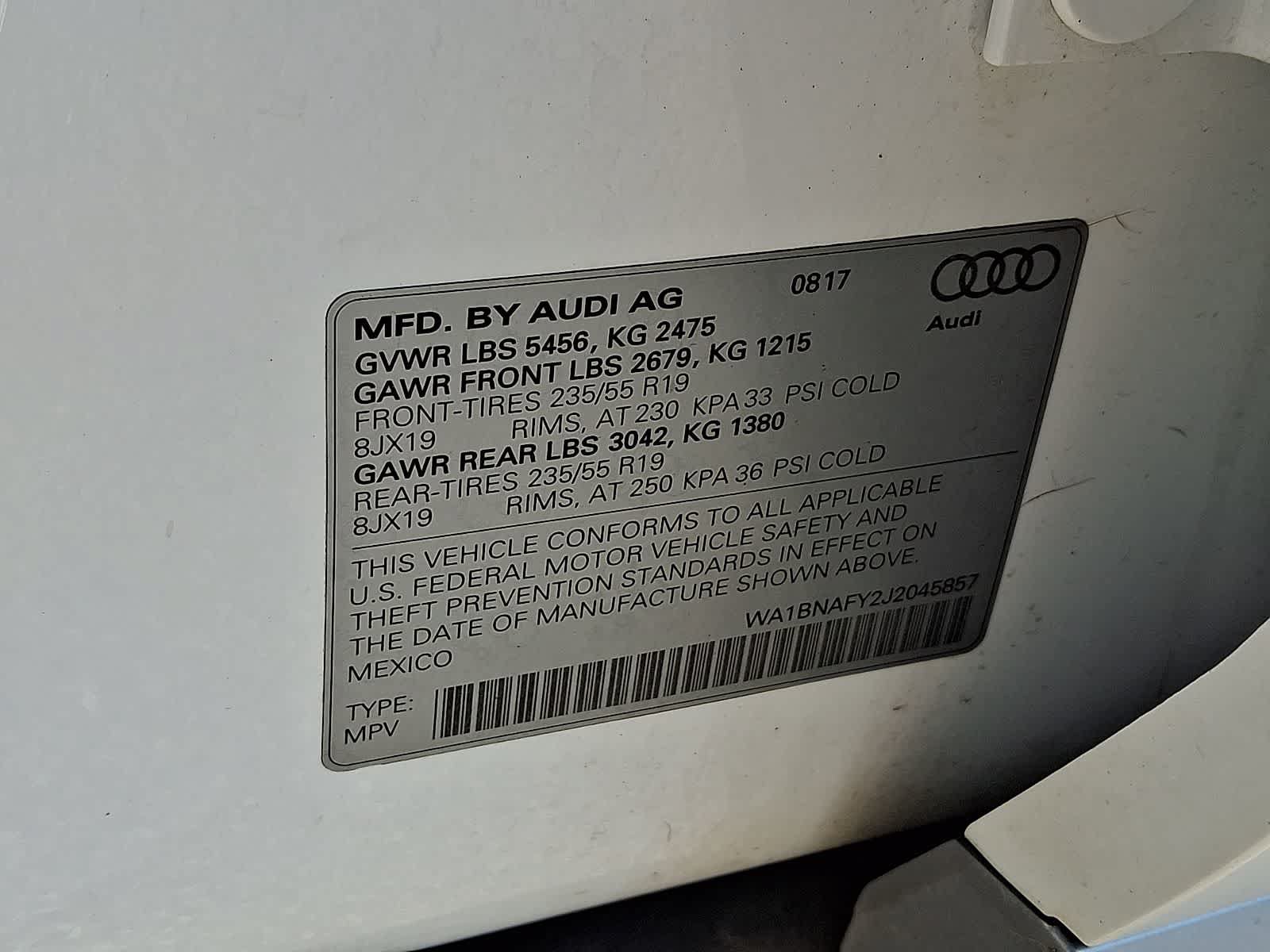 Used 2018 Audi Q5 2.0T Premium Plus w/ Premium Plus Package AWD/4WD image 30
