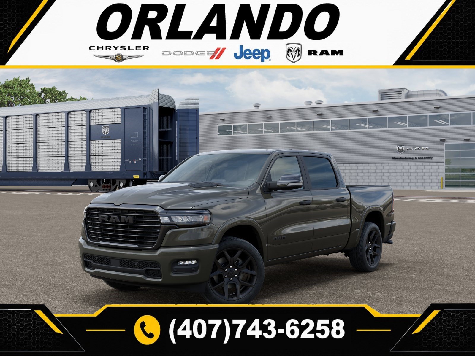 New 2027 RAM 1500 Laramie AWD/4WD image 1