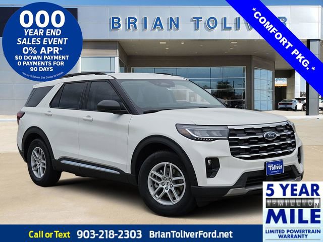 New 2025 Ford Explorer Active w/ Active Comfort Package