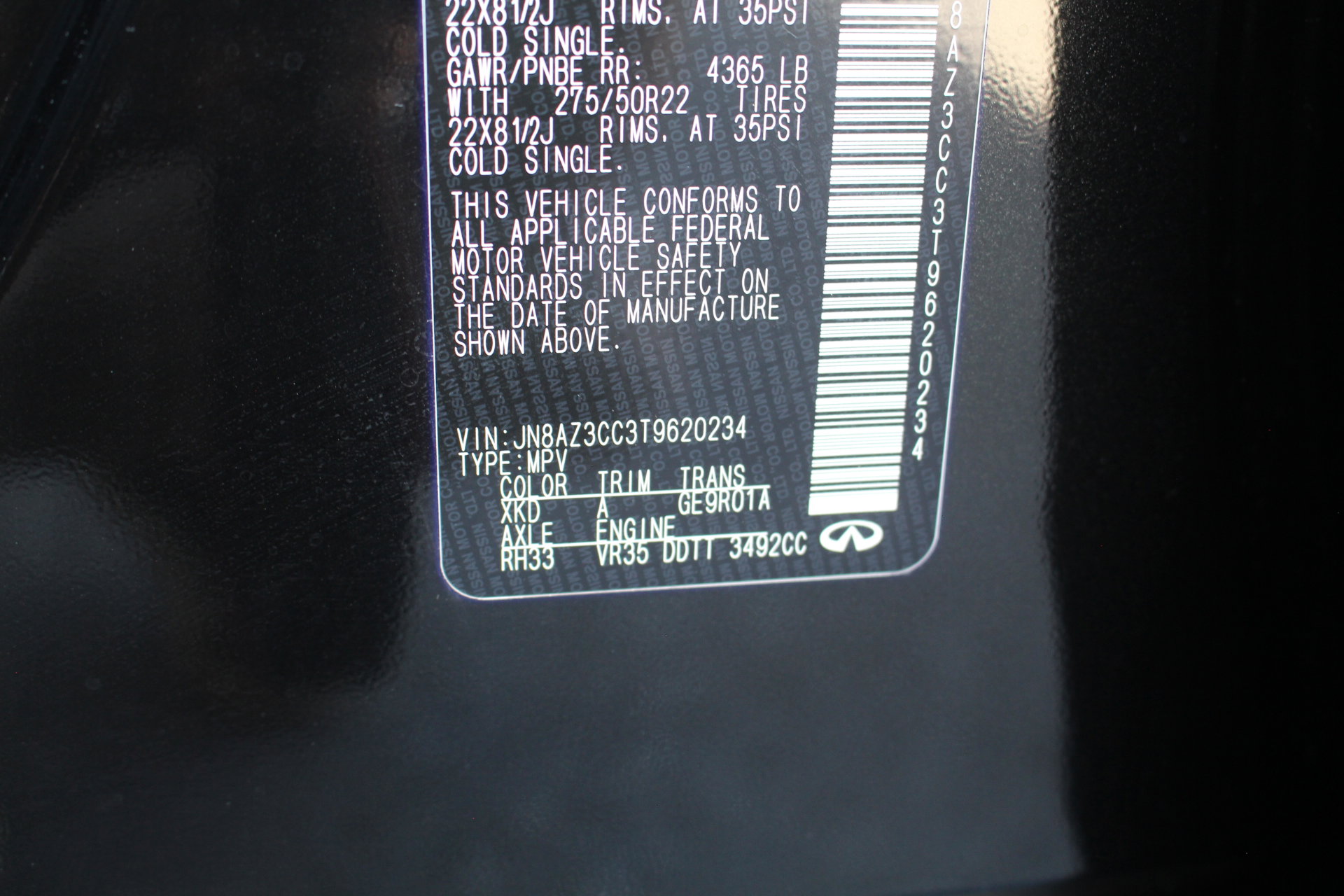 New 2026 INFINITI QX80 Autograph image 30