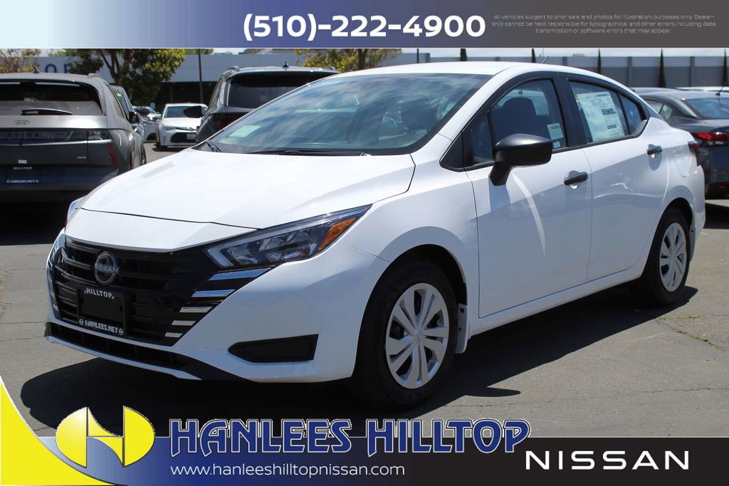 New 2025 Nissan Versa S w/ Trunk Package image 2