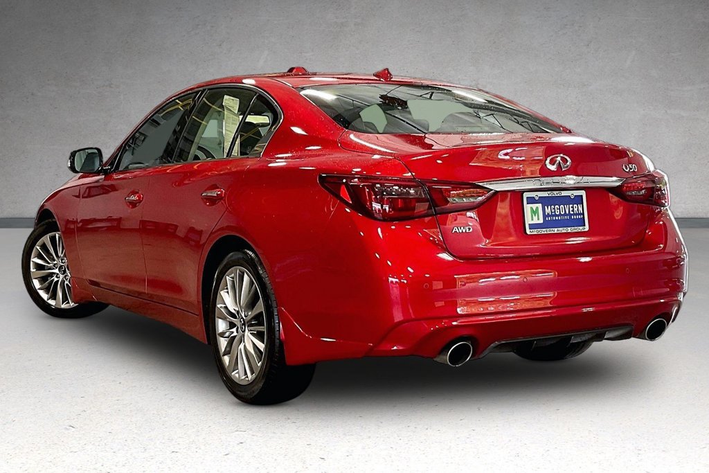Used 2023 INFINITI Q50 Luxe w/ Cargo Package AWD/4WD image 4