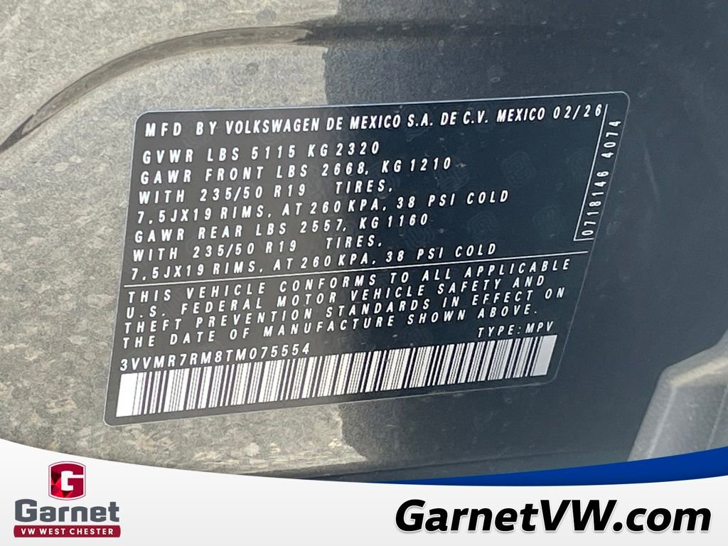 New 2026 Volkswagen Tiguan SE image 26