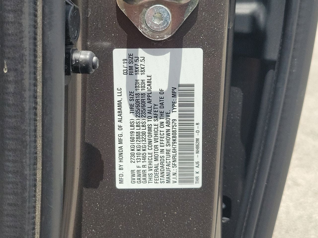 Used 2019 Honda Odyssey EX-L image 30