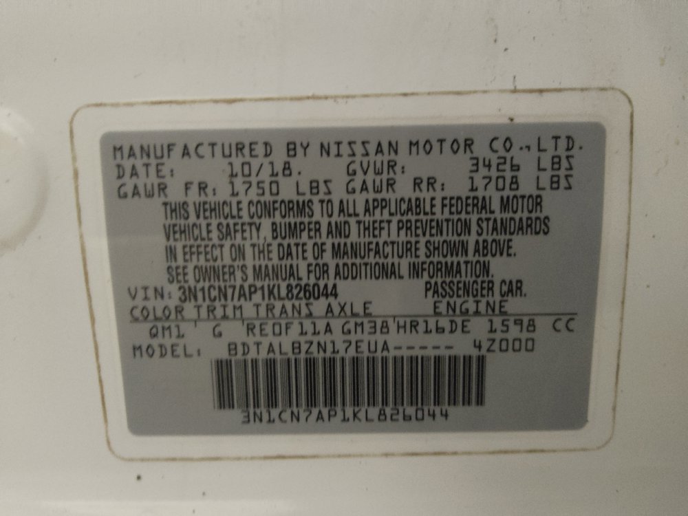 Used 2019 Nissan Versa SV FWD image 33
