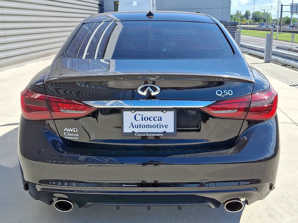 Used 2023 INFINITI Q50 Luxe w/ Cargo Package AWD/4WD image 8