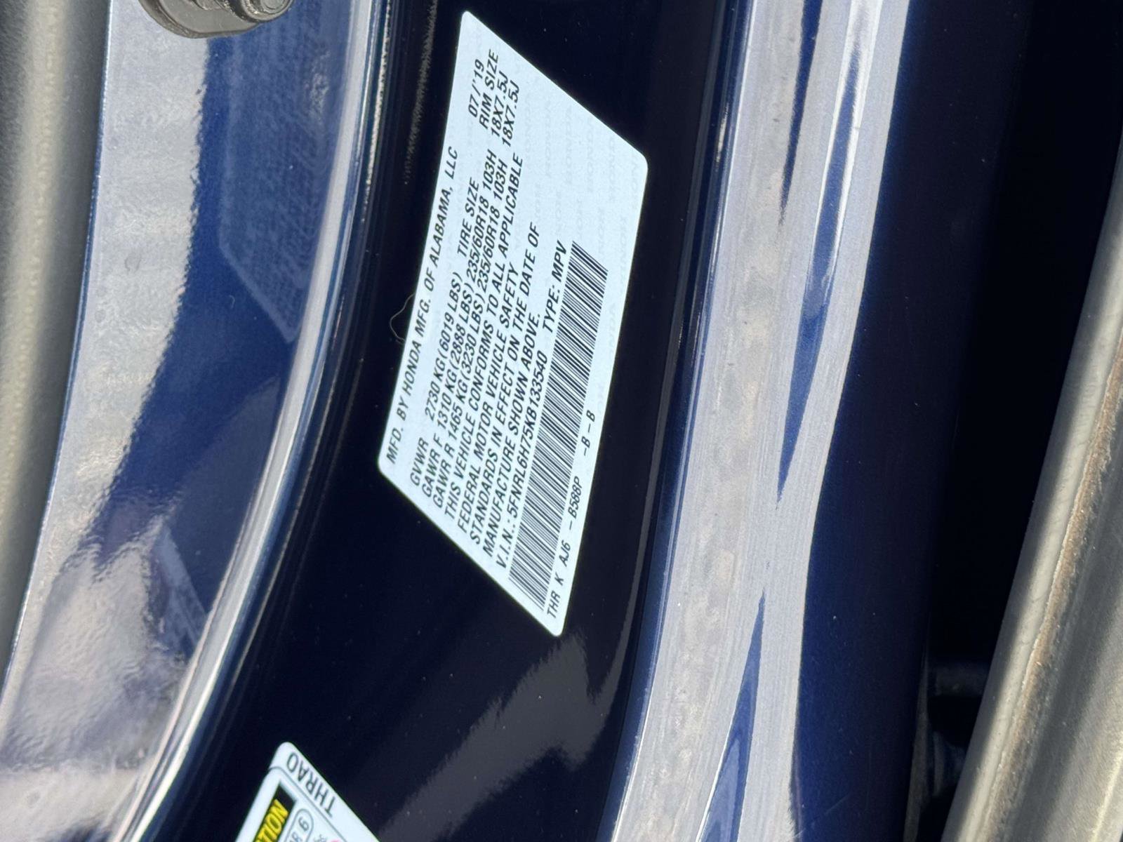Used 2019 Honda Odyssey EX-L image 30