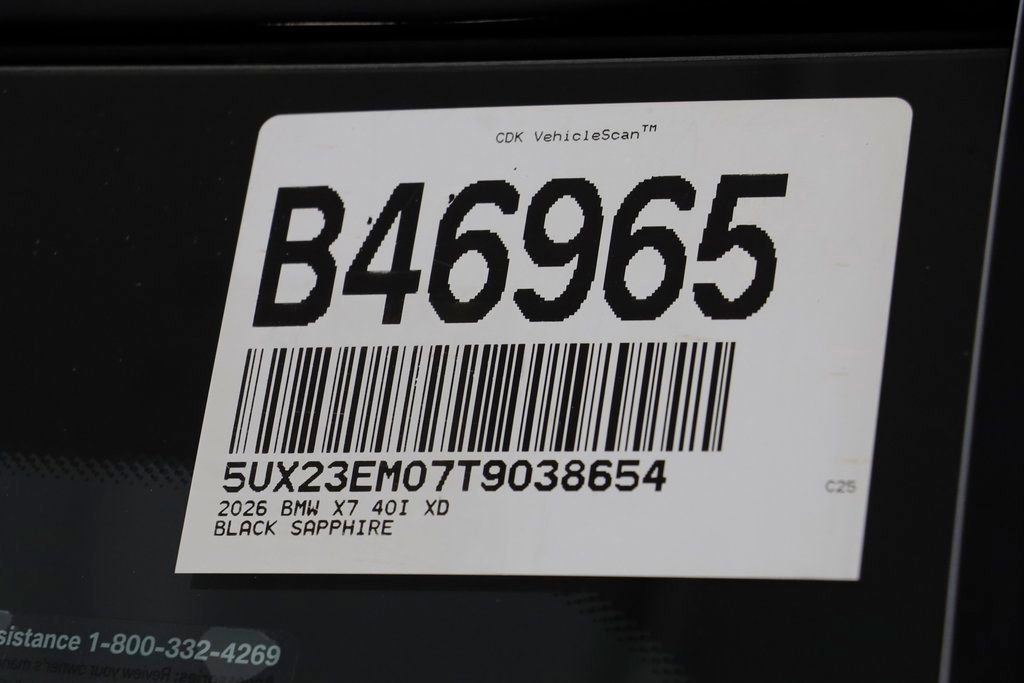 New 2026 BMW X7 xDrive40i image 26