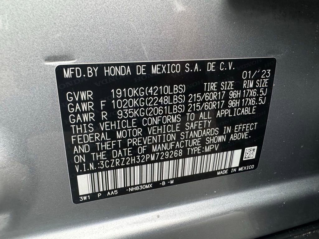 Used 2023 Honda HR-V LX image 35