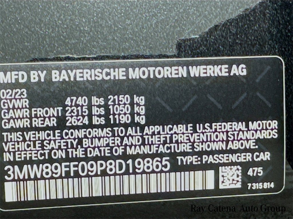 Certified 2023 BMW 330i xDrive Sedan w/ Premium Package image 34