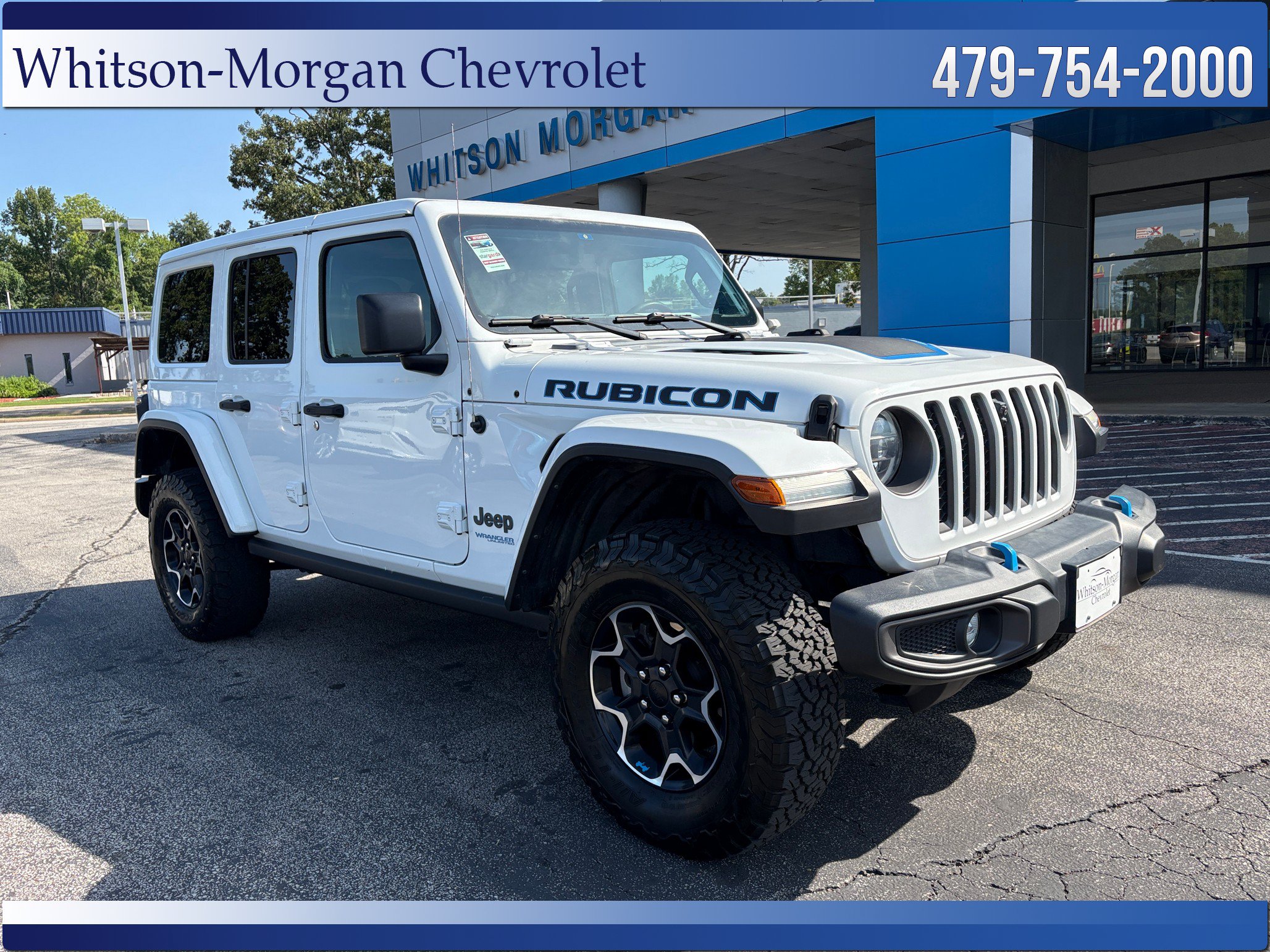 Used 2022 Jeep Wrangler Unlimited Rubicon 4xe w/ Cold Weather Group AWD/4WD image 4