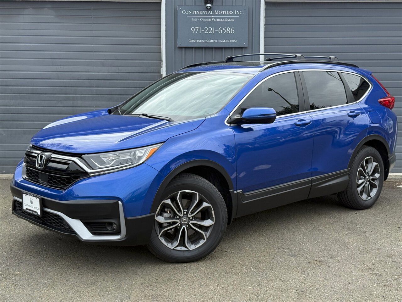 Used 2021 Honda CR-V EX-L image 1