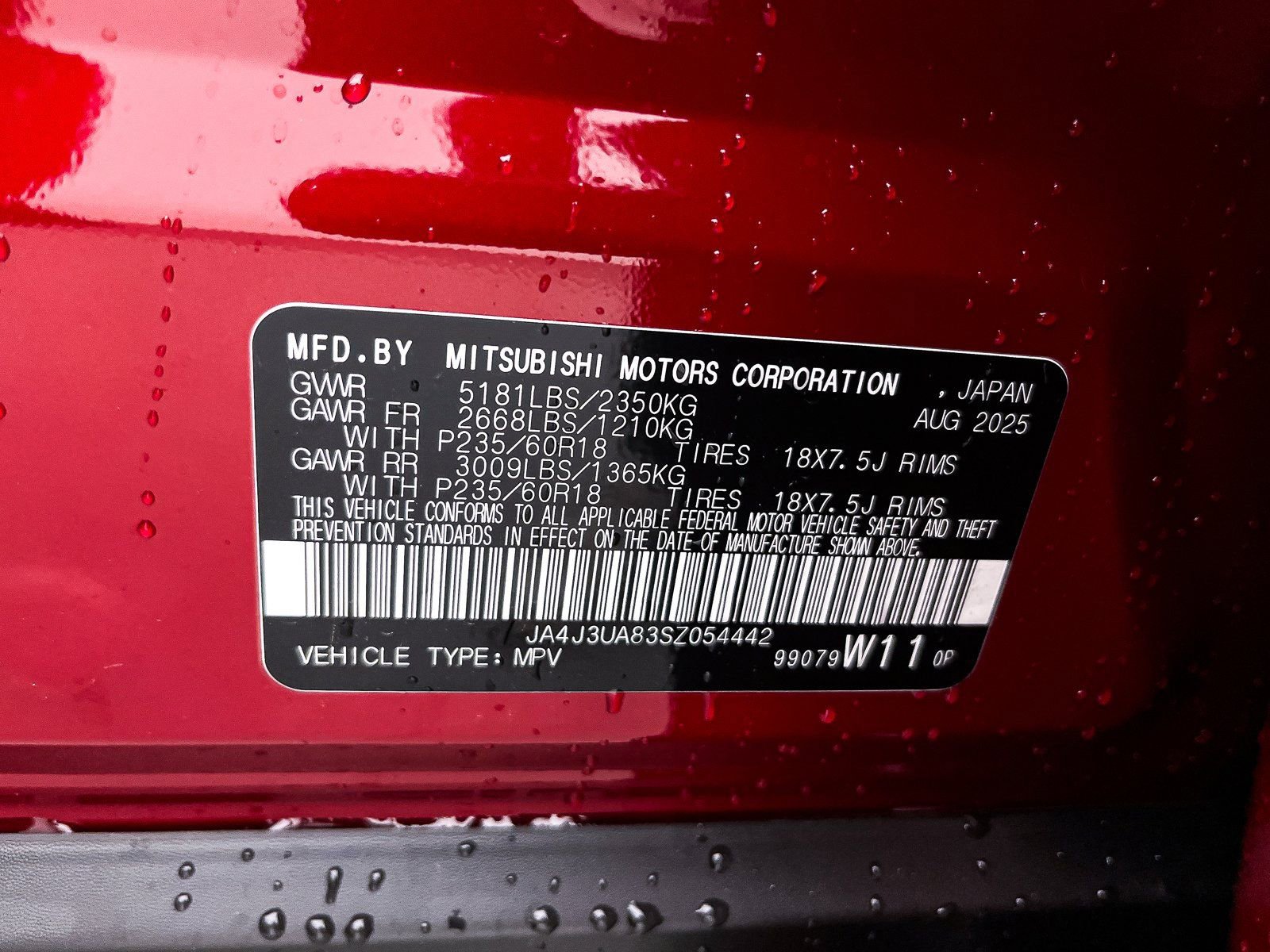 New 2025 Mitsubishi Outlander ES image 26