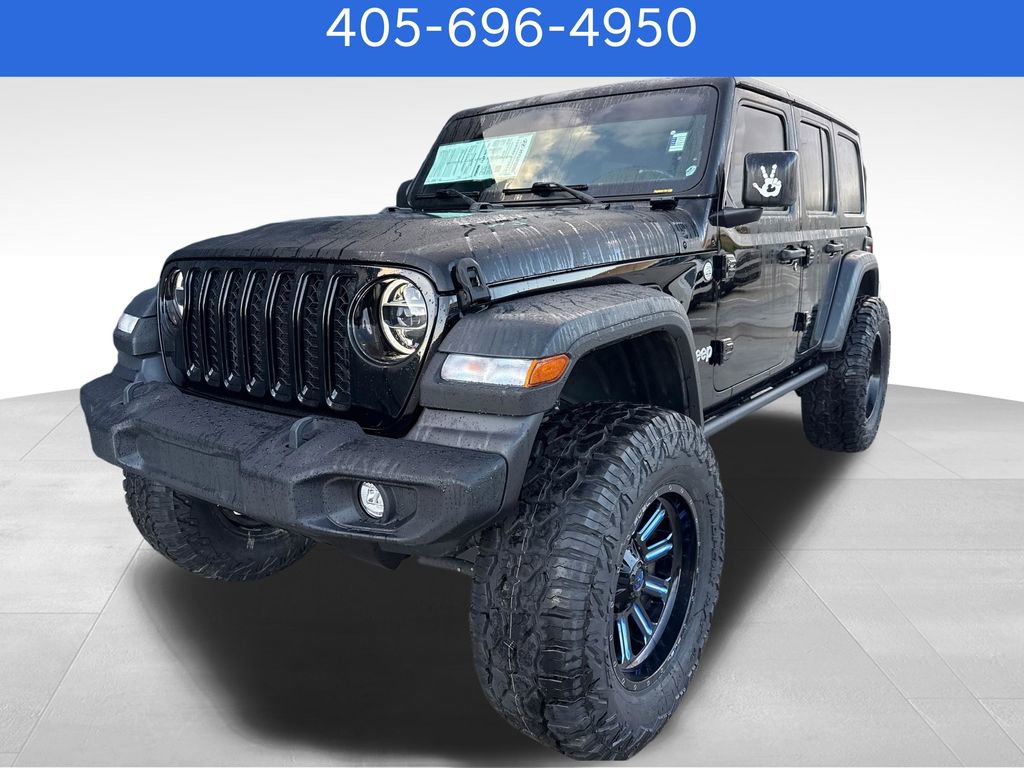 Used 2021 Jeep Wrangler Unlimited Sport AWD/4WD image 1